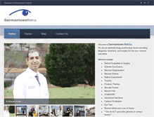 Tablet Screenshot of germantownretina.com